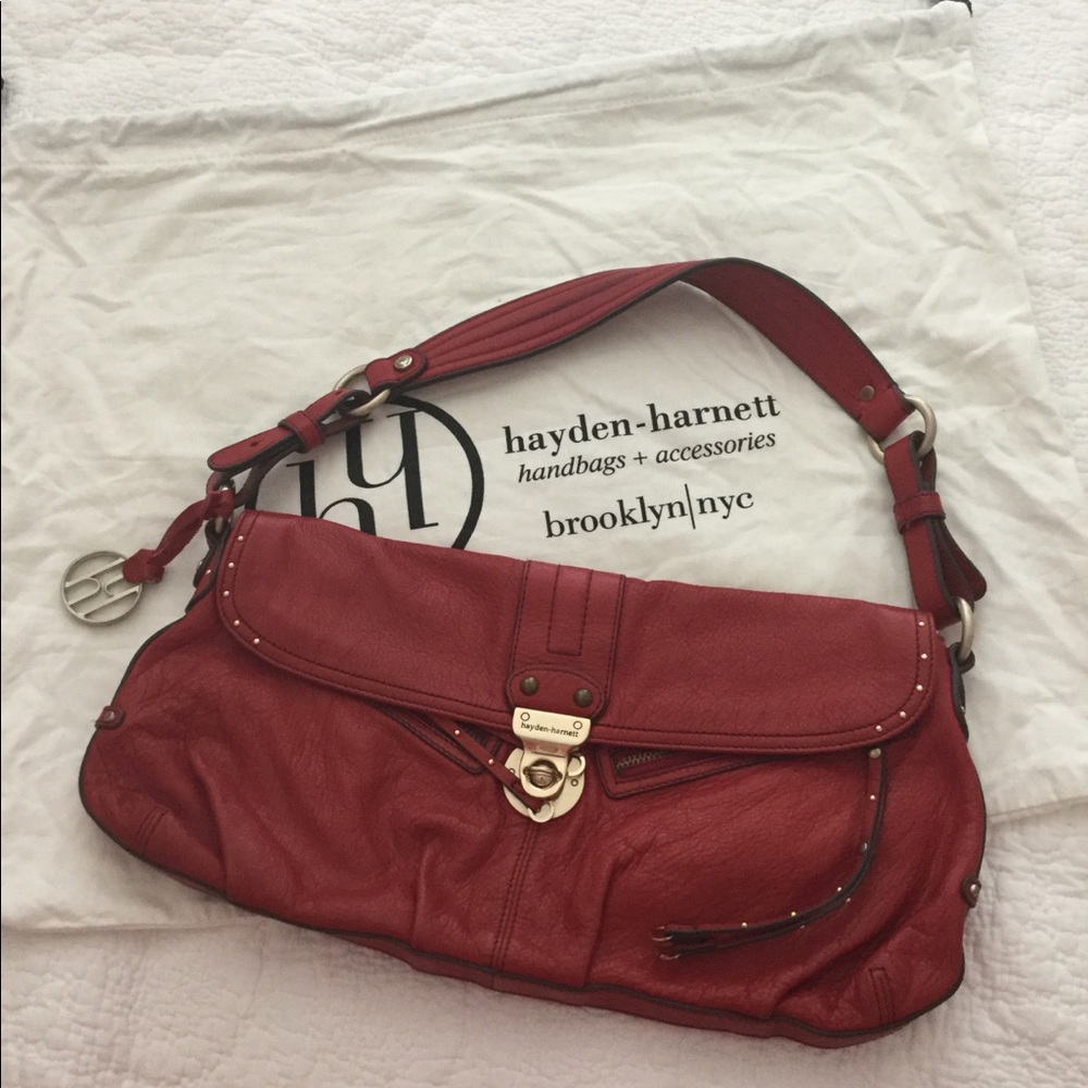 Hayden-Harnett Red Purse